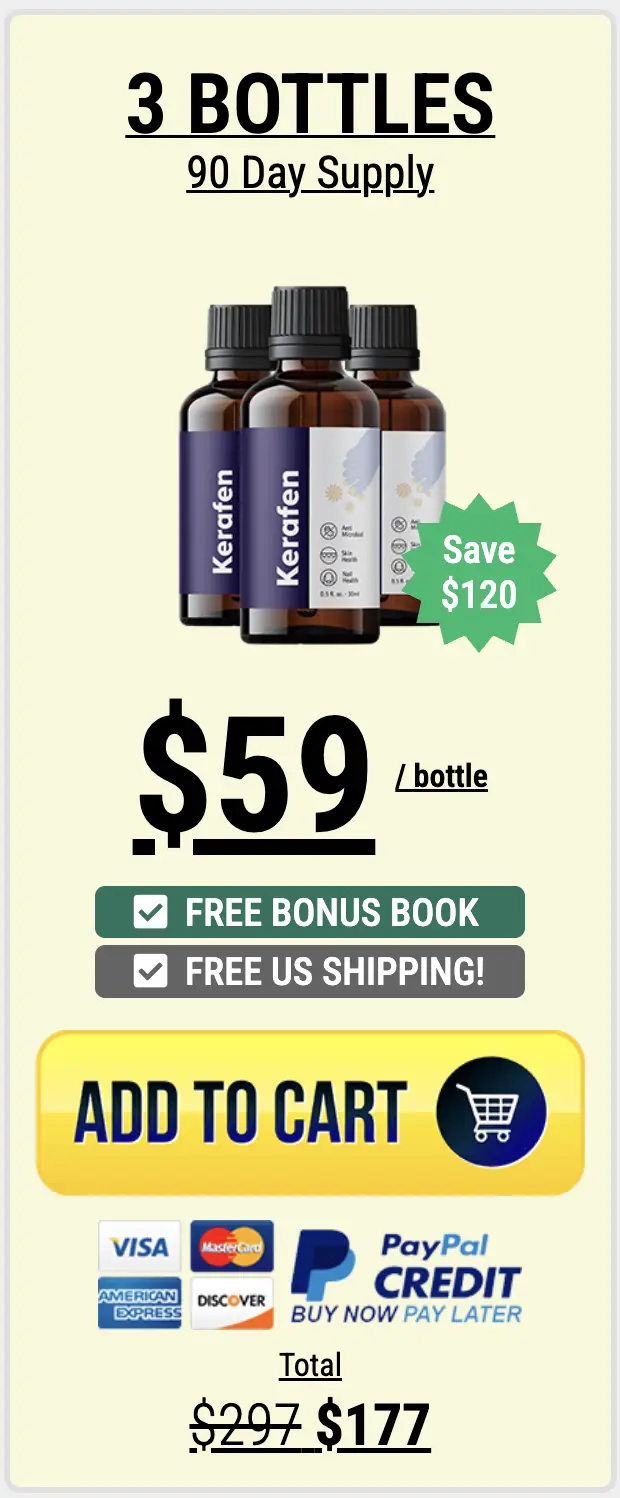 Kerafen order three bottles